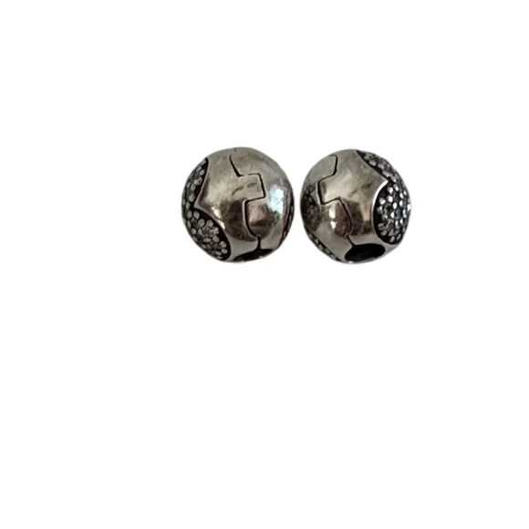 Pandora “Love of My Life” Charms S925 ALE | Set of 2 | Clear CZ - Picture 4 of 5